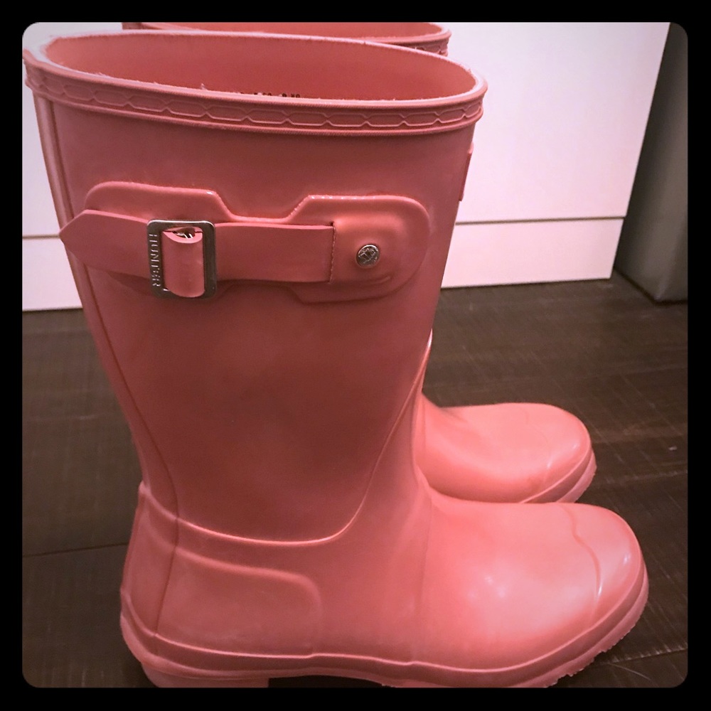 HUNTER BOOTS-SIZE 8-$60